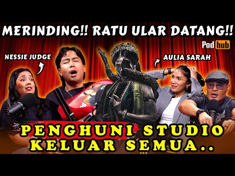 AULIA SARAH DICOLEK S3T4N DI TUDIO‼️Nessie, Vidi Praktek Babi Ngepet‼️- PODHUB