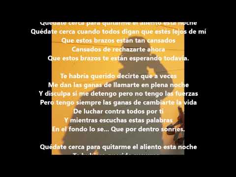 ti avrei voluto dire (Te hubiera querido decir)  Federica Carta  Lyrics Español