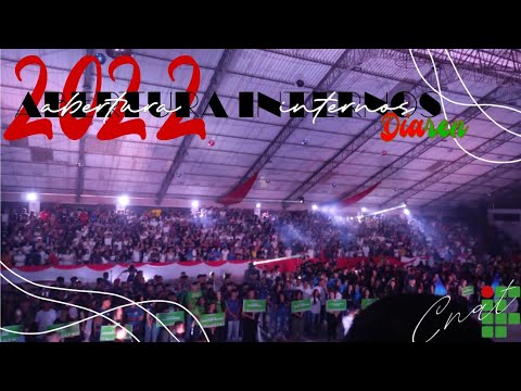 Abertura da Diaren 2022 | jogos internos | IFRN CNAT