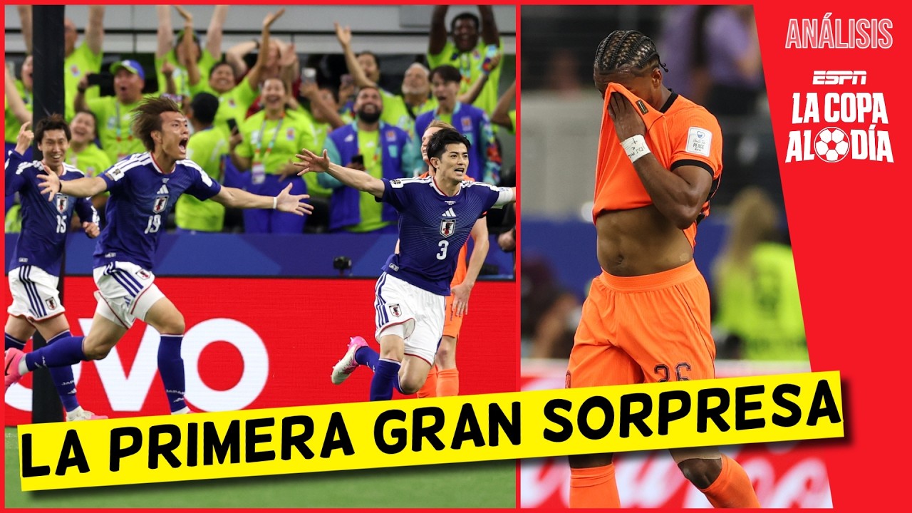 SORPRESA MUNDIAL. Japón logró EMPATE AGÓNICO contra Países Bajos en PARTIDAZO | La Copa Al Día
