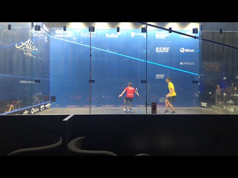 British Open squash Pilley v Gaultier