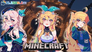 PKZ! Where's the game? - 【MINECRAFT】pomu how long have you been working on this build? tehepero【NIJISANJI EN | Pomu Rainpuff】