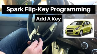 How To Program A Chevy Spark Flip Key Remote Fob 2013 - 2016 DIY Chevrolet Add Flip-Key Tutorial