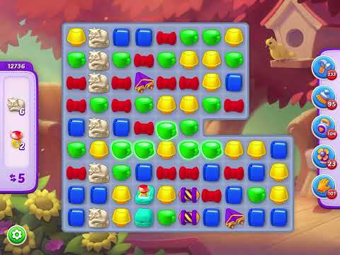 Homescapes level 12736 hard