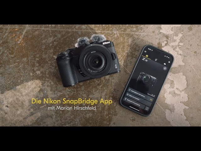 Video teaser for Von der Kamera aufs Smartphone: Die SnapBridge App einfach erklärt