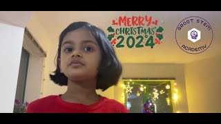 PictoBlox Christmas Coding Challenge 2024  By Chiara Akaya, Groot STEM Academy