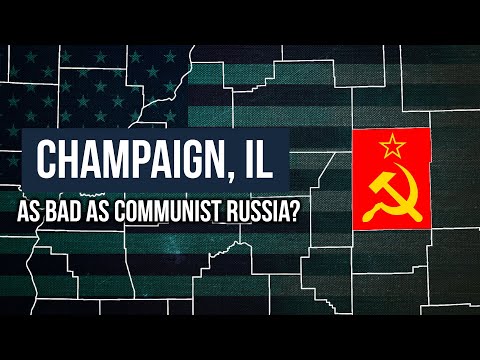COVID-19: Champaign, IL as Bad as Communist Russia?