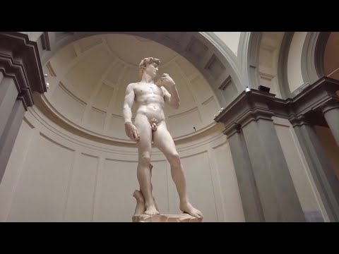 Visitors flock to see David sculpture after Florida uproar