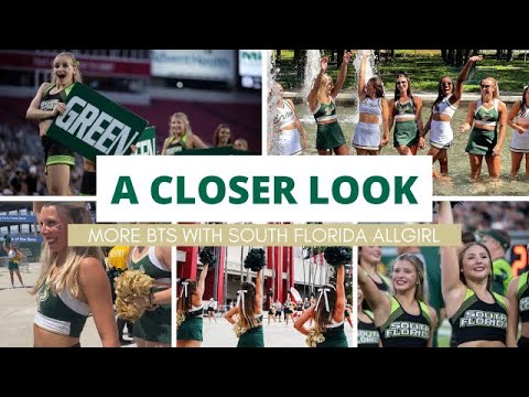 Want a Closer look inside USF All-Girl Cheerleading