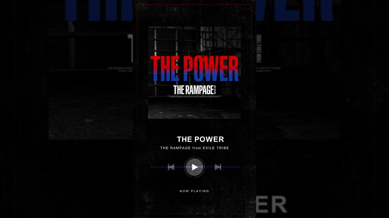 THE RAMPAGE 待望のNew Single「THE POWER」2022年9月7日発売! 映画『HiGH＆LOW THE WORST X』主題歌に決定!!