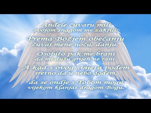 Molitva Anđelu Čuvaru 🙏🙏
