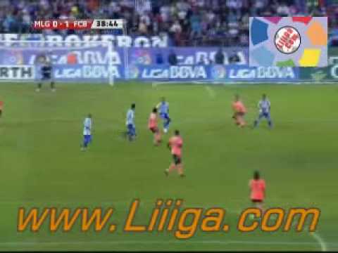 Malaga 0 2 Barcelona