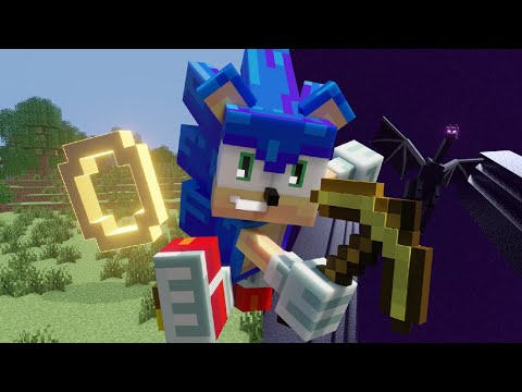 Sonic Speedruns Minecraft (Minecraft Animation)