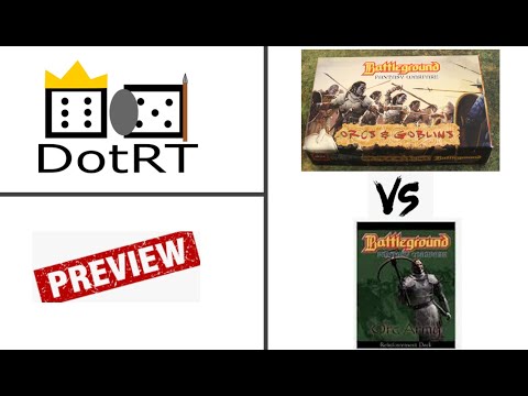 DotRT Preview of the New Orcs/Goblins compared to the old Orc Deck