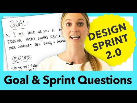 Design Sprint 2.0 Monday - Long Term Goal & Sprint Questions