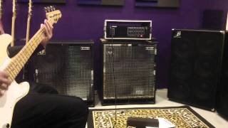 Video thumbnail for Tech 21 Landmark 600 and SWR 12-Stack 4x12.MOV by Reiner Amplification