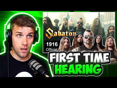 RAW & POWERFUL!! | Sabaton - 1916 (FIRST REACTION)