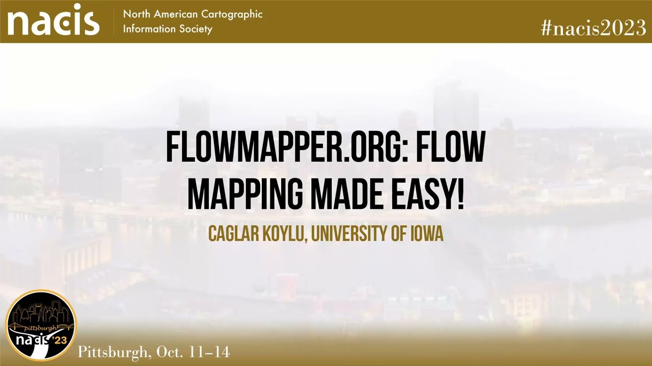 FlowMapper.org: Flow Mapping Made Easy! - Caglar Koylu, University of Iowa