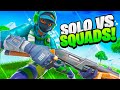 So many INSANE plays in one Solo VS Squads game!