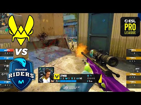 GROUP FINAL! - Vitality vs Movistar Riders - HIGHLIGHTS - ESL Pro League S18 l CSGO