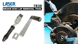 7839 | Brake Disc Lip Removal Tool