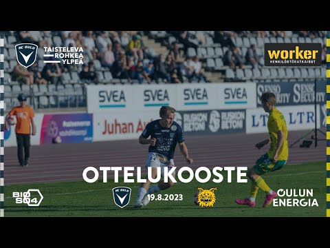 Worker ottelukooste AC Oulu - Ilves 19.8.2023 (Veikkausliiga)