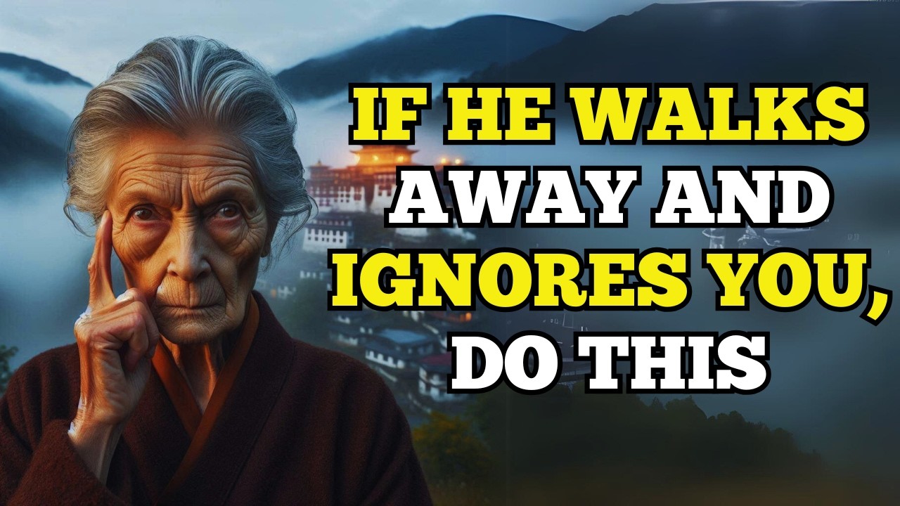 IF YOU GET AWAY AND IGNORE YOU: What the EXPERTS Don't Tell You (100% effective) | Buddhist Wisdom