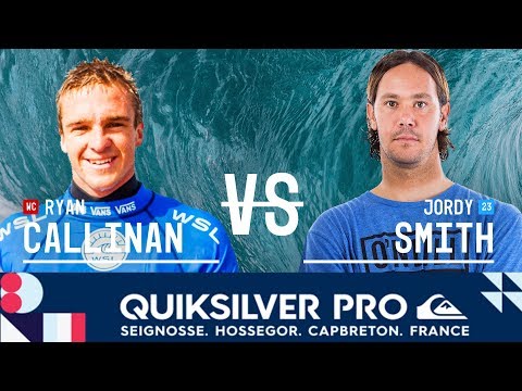 Ryan Callinan vs. Jordy Smith - Quarterfinals, Heat 2 - Quiksilver Pro France 2018