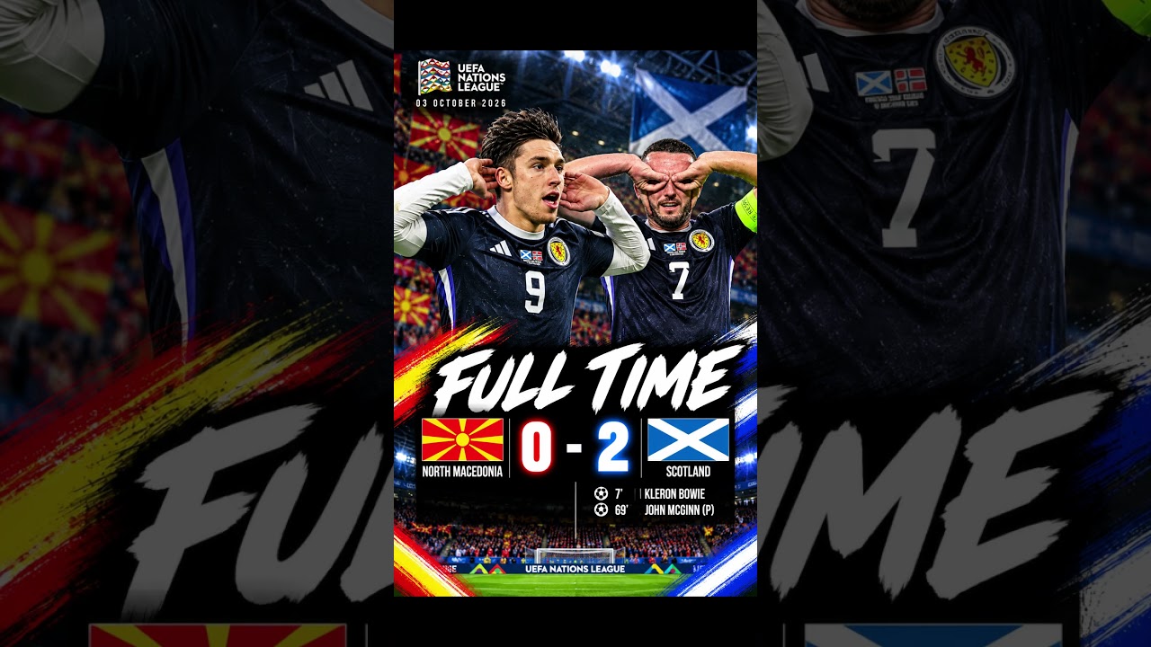 SCOTLAND SECURE A 2-0 WIN! 🏴 Bowie & McGinn Strike | FULL TIME HIGHLIGHTS
