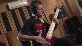 NILE - Execration Text (Bass Playthrough Cover)