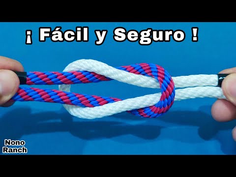 NUDO PARA UNIR DOS CUERDAS 👈👉 Nudo de Rizo 👈