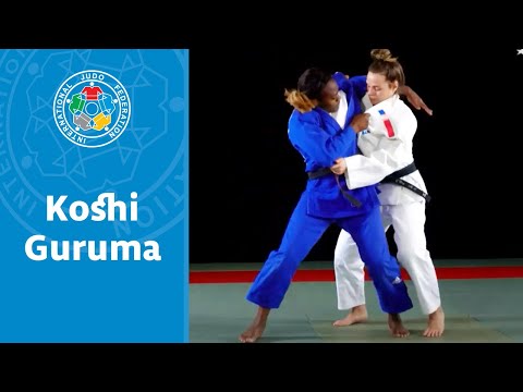Koshi Guruma with Clarisse Agbegnenou
