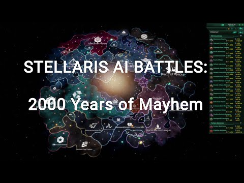 Stellaris Timelapse: 2000 Years Modded Mayhem
