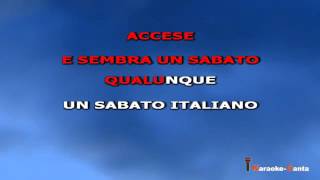 Sergio Caputo - Un sabato italiano (Video karaoke)