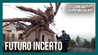 Domingo Espetacular mostra cenário desolador no Vale do Taquari, no Rio Grande do Sul