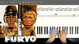 Merry Christmas Mr Lawrence (Furyo) - Ryuichi SAKAMOTO: Scrolling Piano Sheet Music