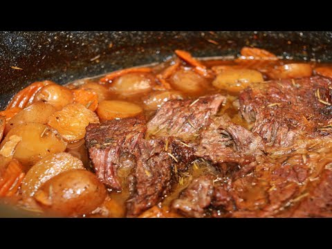 Garlic Herb Pot Roast Recipe