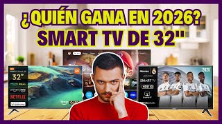 ???? ¿CUÁL ES LA MEJOR SMART TV DE 32 PULGADAS? LAS MEJORES OPCIONES COSTO BENEFICIO 2026