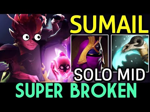 SumaiL Dota 2 [Dark Willow] Solo Mid with Super Broken