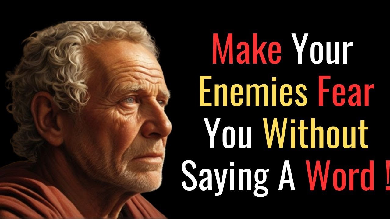 How to Make Your ENEMIES Fear You Without Saying a Word | STOIC PHILOSOPHY