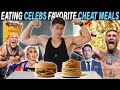 Eating My Favorite Celebrities Cheat Meals For 24 Hours | Celebrities Cheat Day Meals