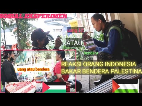 sosial-eksperimen-dapat-duit-1jt-reaksi-orang-indonesia-b4kar-bendera-palestina
