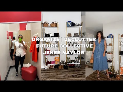 DECLUTTER + ORGANIZE WITH ME +SHOPPING HAUL URBAN REVIVO + JENEE NAYLOR FUTURE COLLECTIVE X TARGET