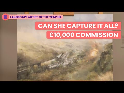 Alicia Enfield Wins Rochdale Canal Commission Prize | Landscape Artist of the Year UK