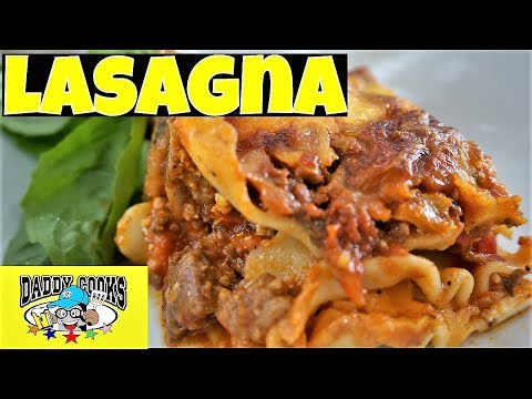 Six Cheese Lasagna with Meat