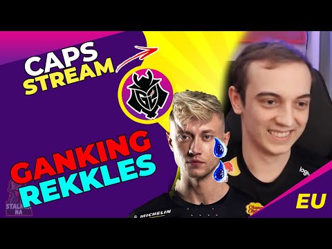 G2 Caps Ganking KC Rekkles