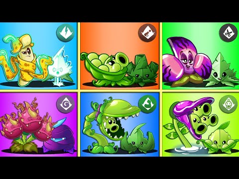Random 6 Best Pair PLANT & MINT POWER-UP - Who Will Win? - PvZ 2 Plant vs Plant