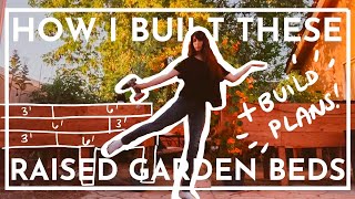 How to build garden beds EASY for BEGINNERS | DIY raised garden beds | hey it’s a good life