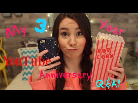 My 3 year YouTube Anniversary Q&A!