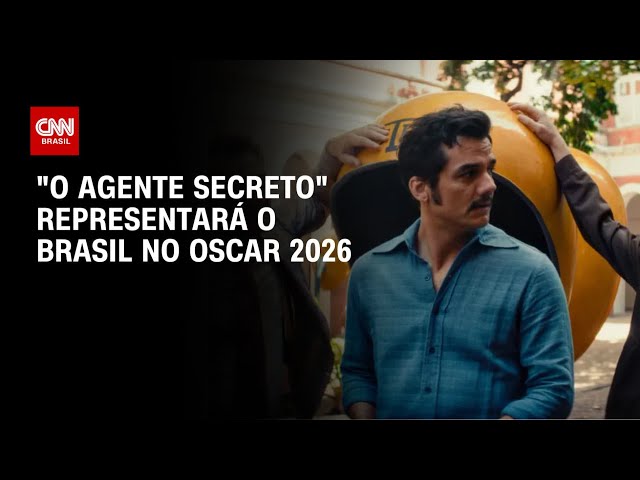 "O Agente Secreto" é escolhido para representar o Brasil no Oscar | BASTIDORES CNN